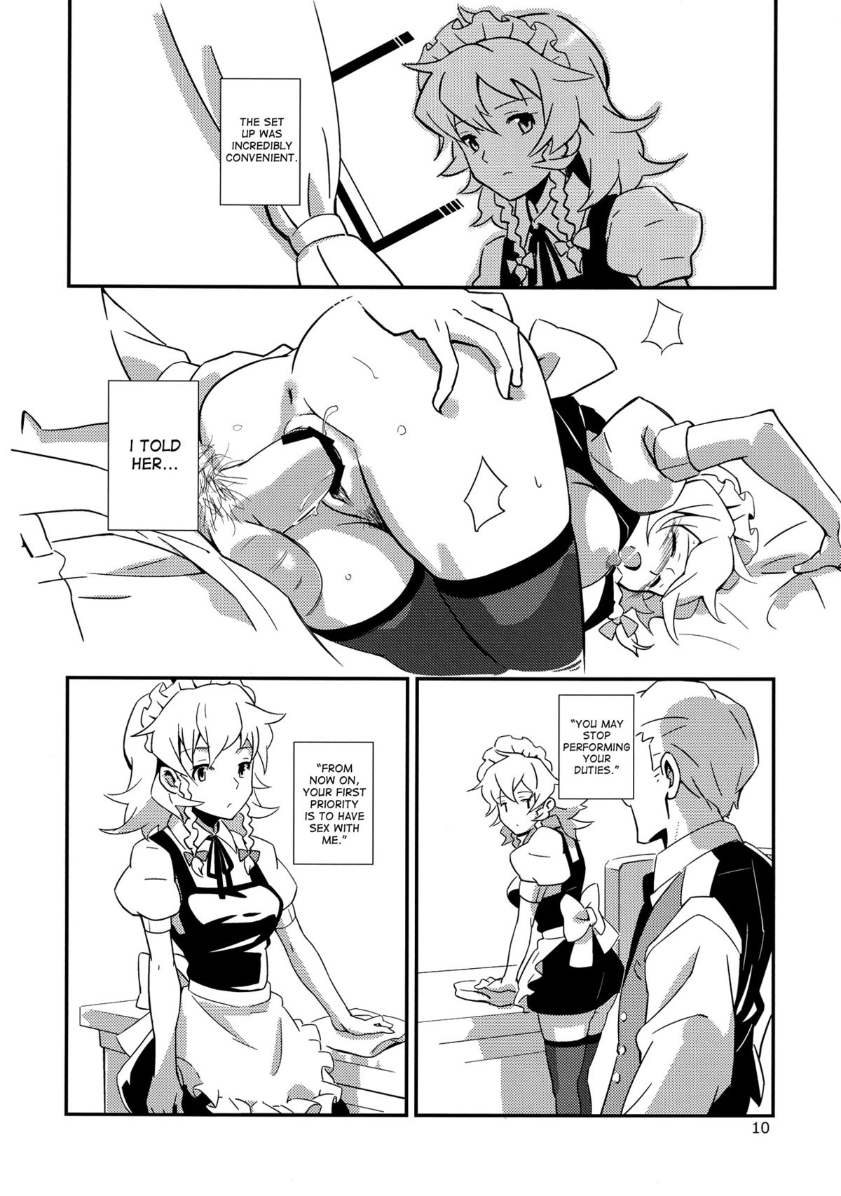 Maid Yatottara Sakuya-san Datta. | I hired Sakuya-san as my maid page 10 full