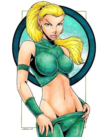 Namorita - New Warriors (Marvel) cover