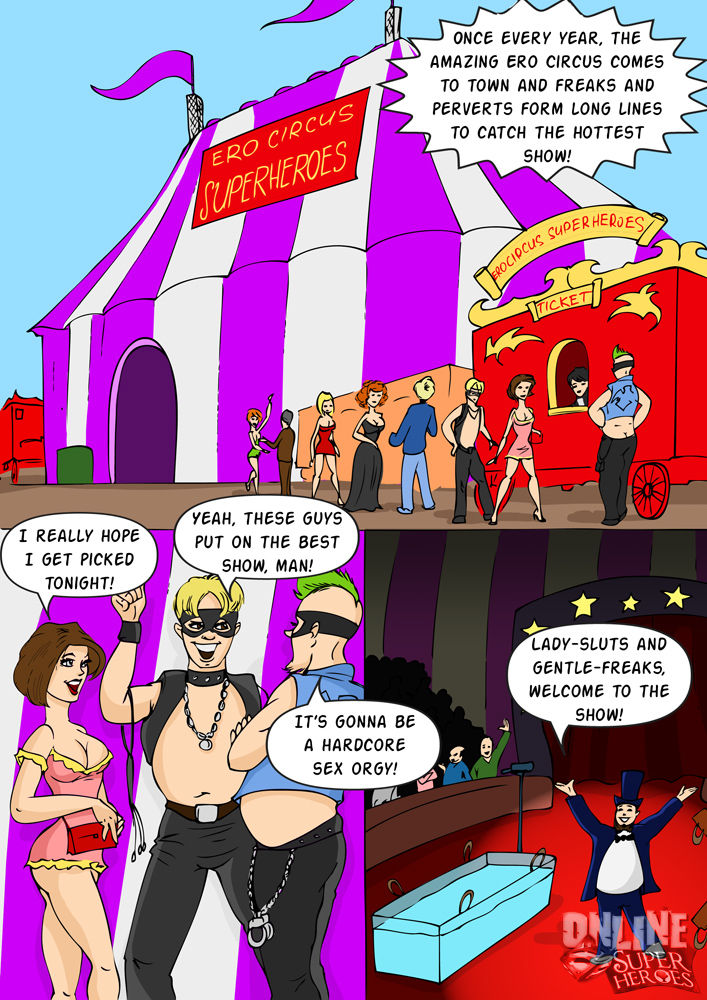 Gotham Circus page 1 full