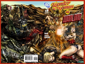 Wonder Woman vs Warlord cover