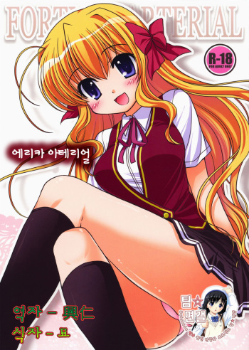 (C74) [Purin Yokochou (Ouka Sushi)] Erika Arterial | 에리카 아테리얼 (Fortune Arterial) [Korean] [팀☆면갤] cover