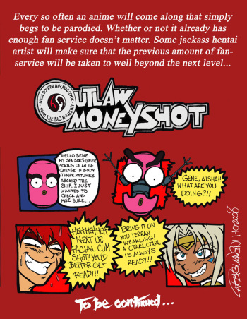 [The Big Mansini] Outlaw Moneyshot (Outlaw Star) cover