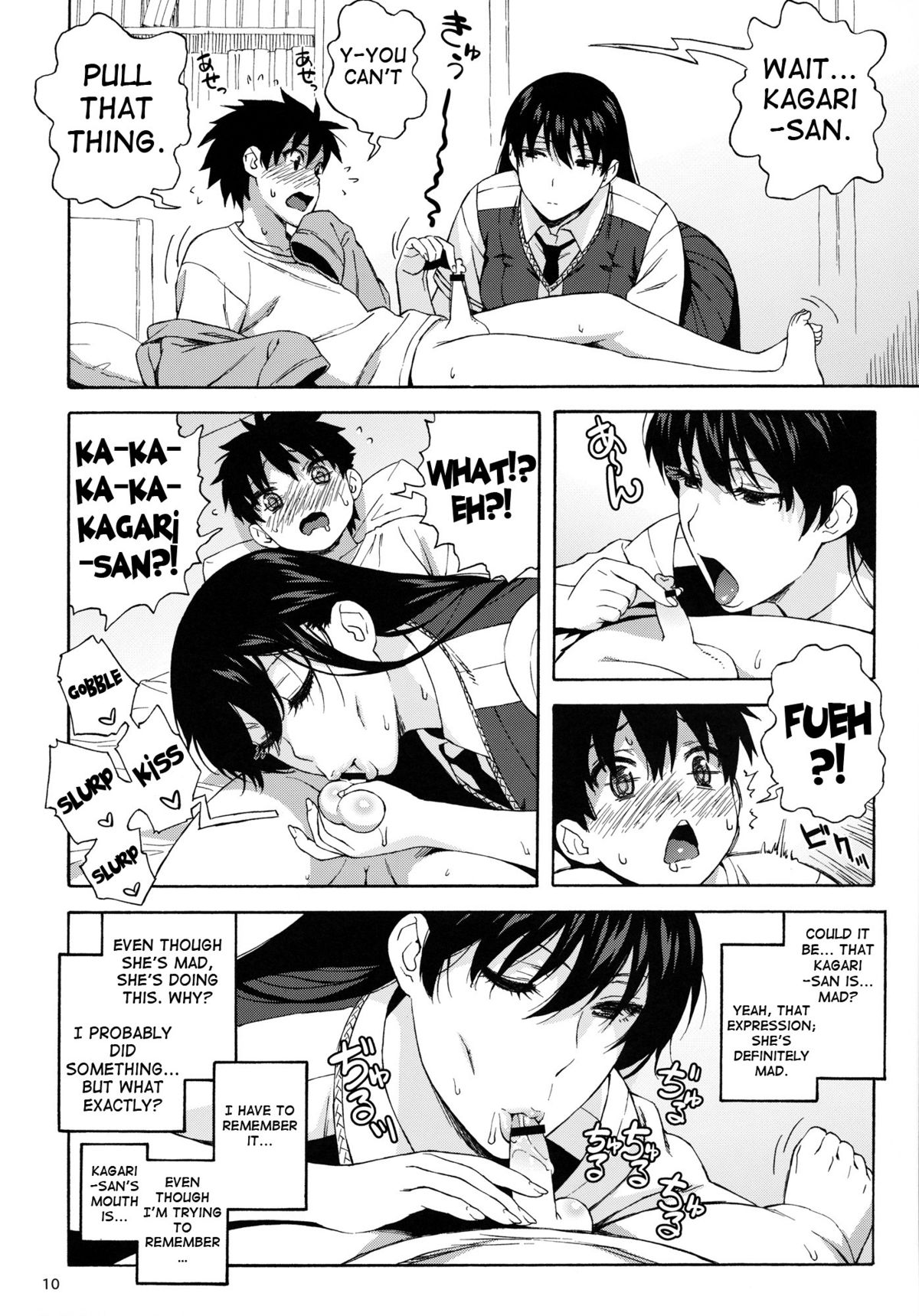 Doushichattano? Kagari-san | What Did I Do, Kagari-san? page 9 full