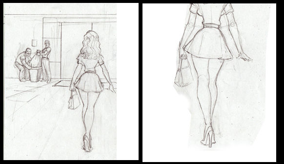 BlacknWhite Sketches page 12 full