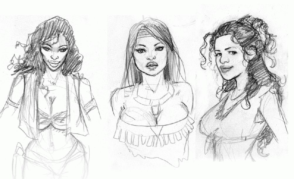 BlacknWhite Sketches page 2 full