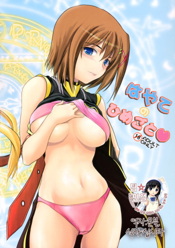 (C74) [SAZ (soba, Soukurou)] Hayate no Himegoto (Mahou Shoujo Lyrical Nanoha) [Korean] cover