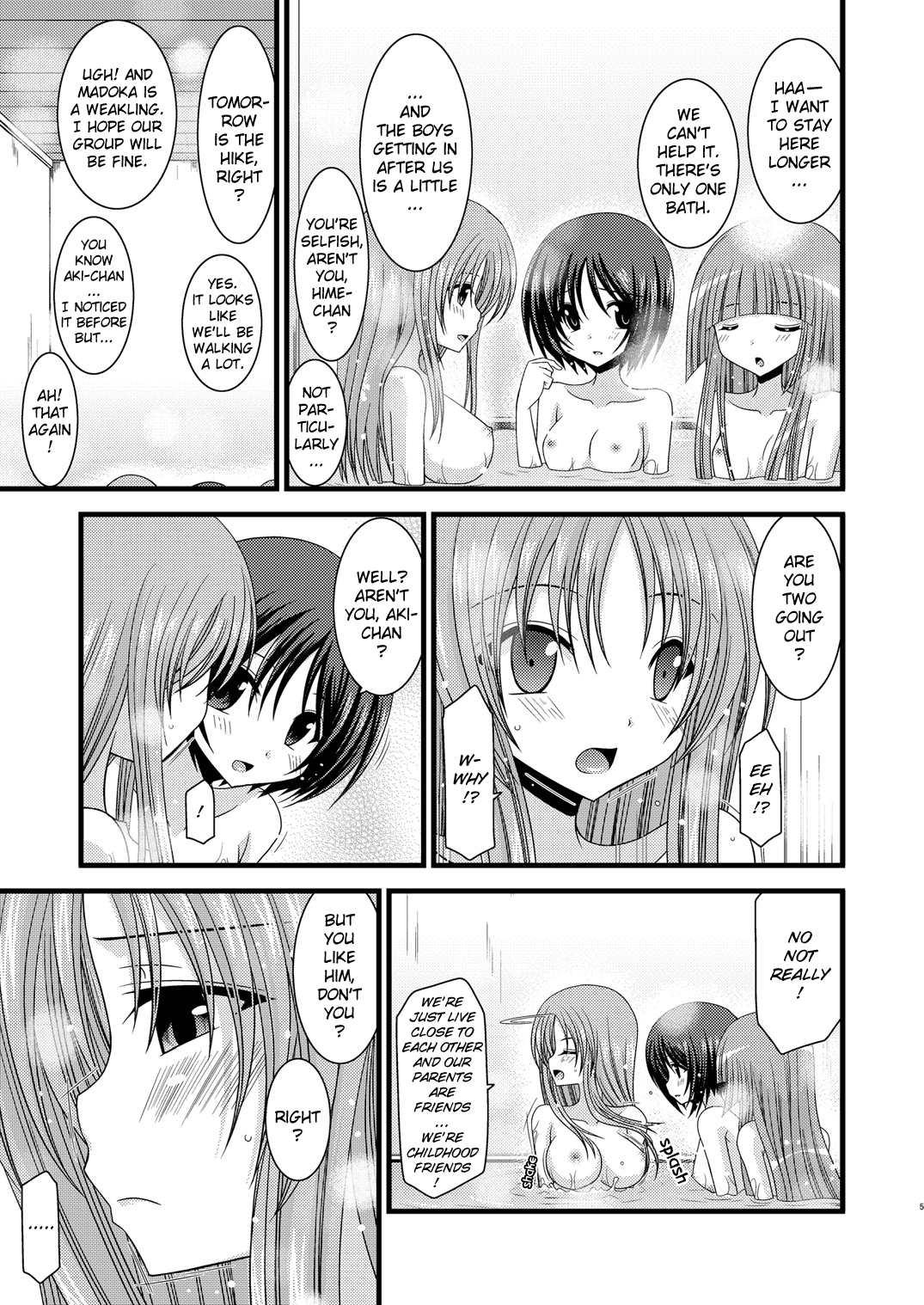 Roshutsu Shoujo Yuugi Yon | Exhibitionist Girl's Play 4 page 6 full