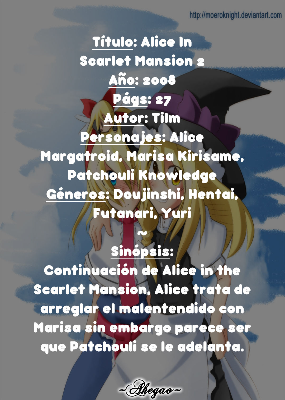Alice in Scarlet Mansion 2 page 2 full