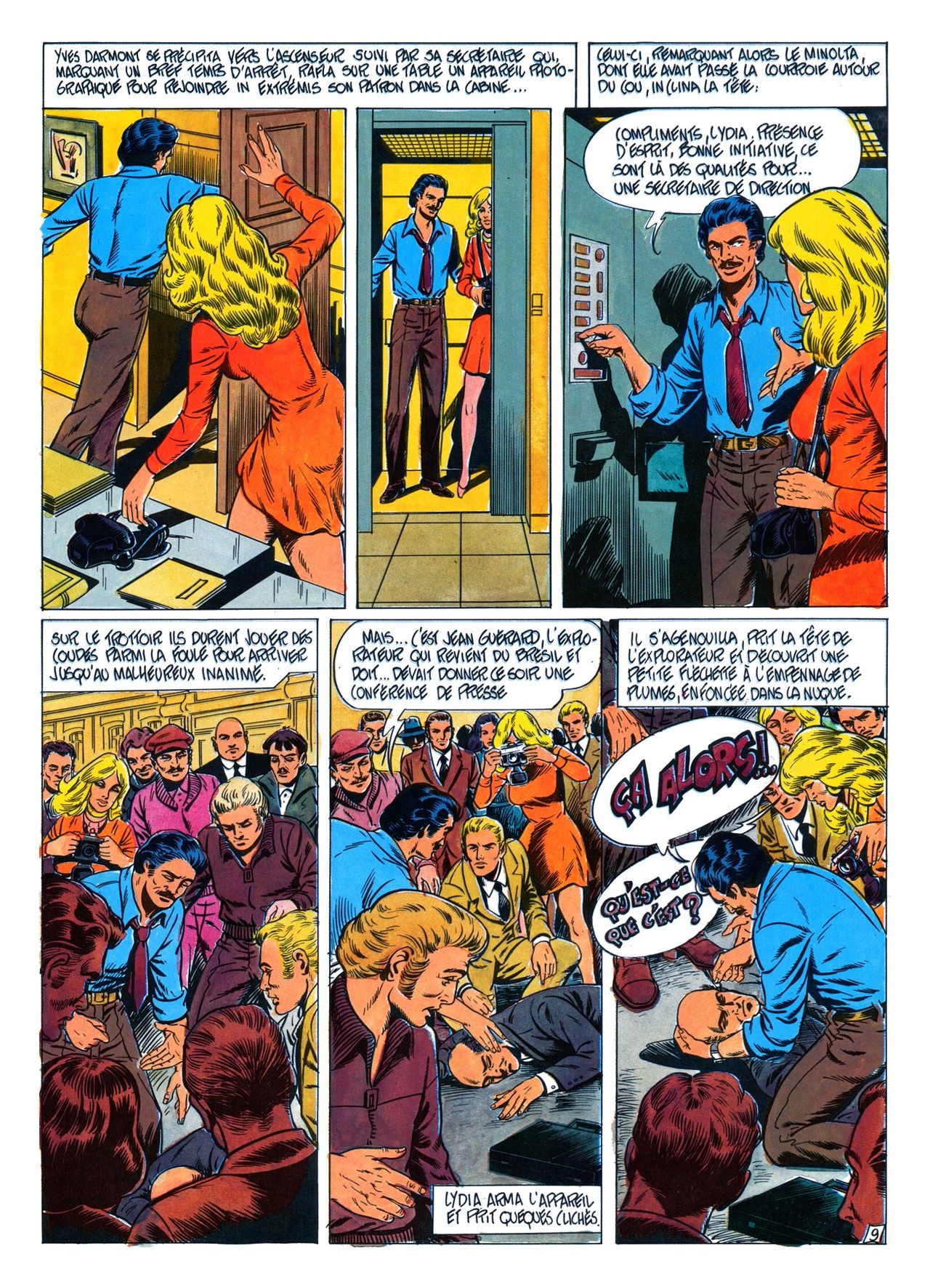 Trébor  & Guieu - La deesse rouge page 10 full