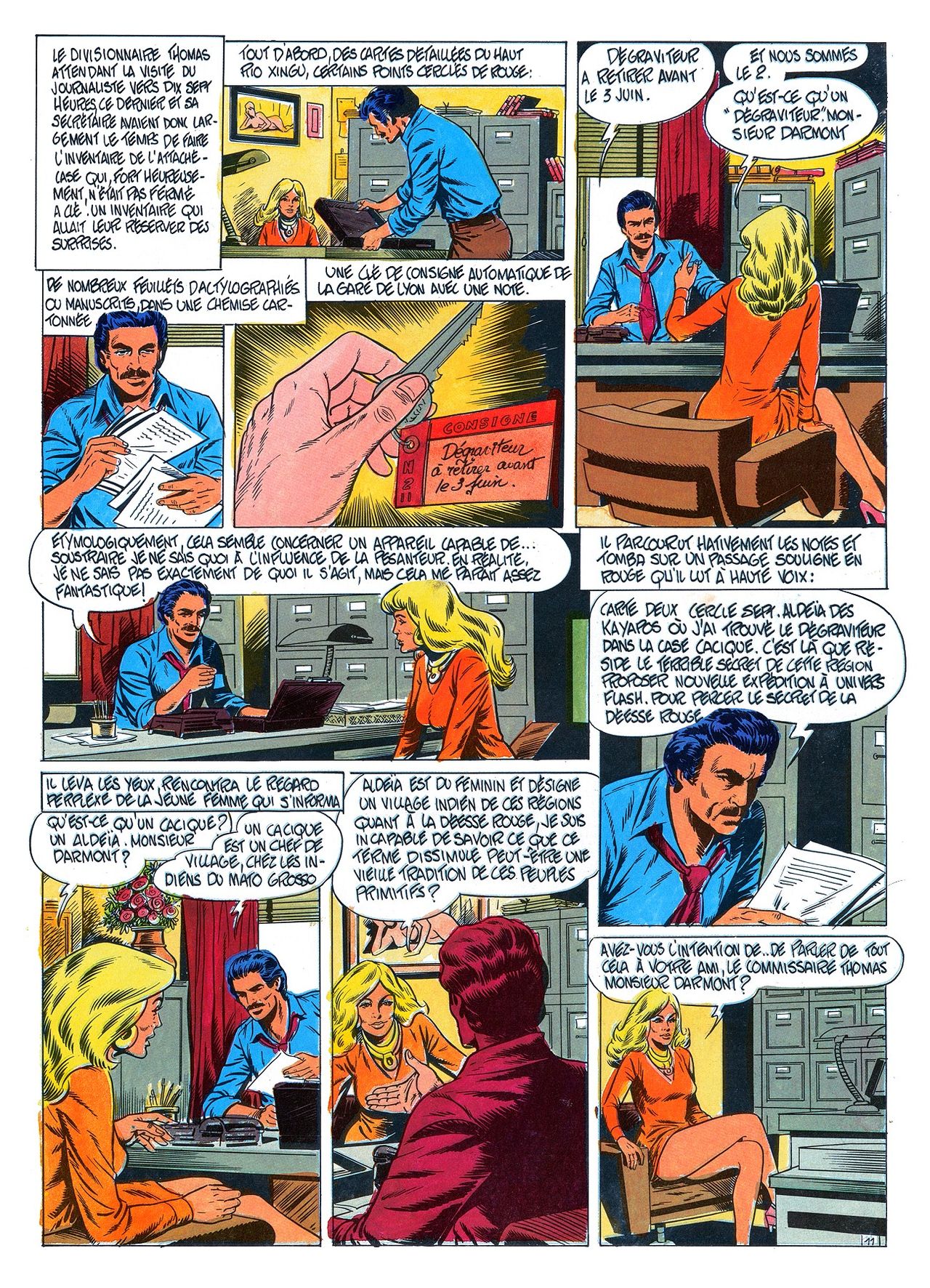 Trébor  & Guieu - La deesse rouge page 12 full