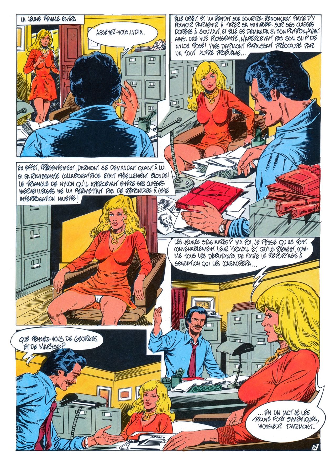 Trébor  & Guieu - La deesse rouge page 3 full