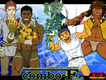 (Osuket 3) [Akitaku Kikaku (Akiduka Akira, Taku Hiraku)] combo-F Vol. 2 cover