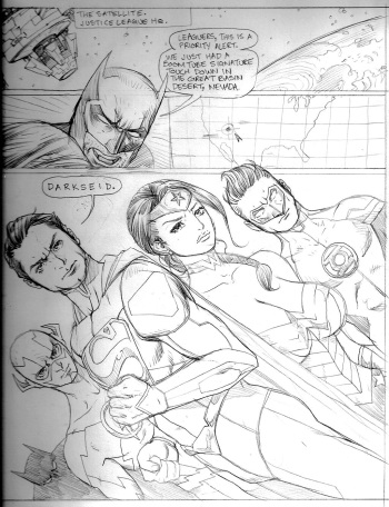 [Pegasus] The Rape of Wonder Woman (Justice League) cover