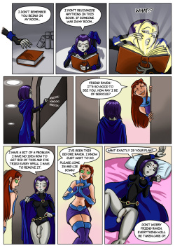 Starfire and Raven