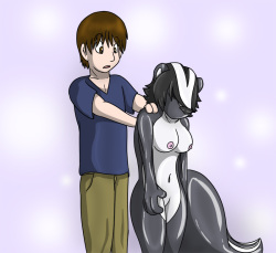 Heather Skunk Suit TGTF