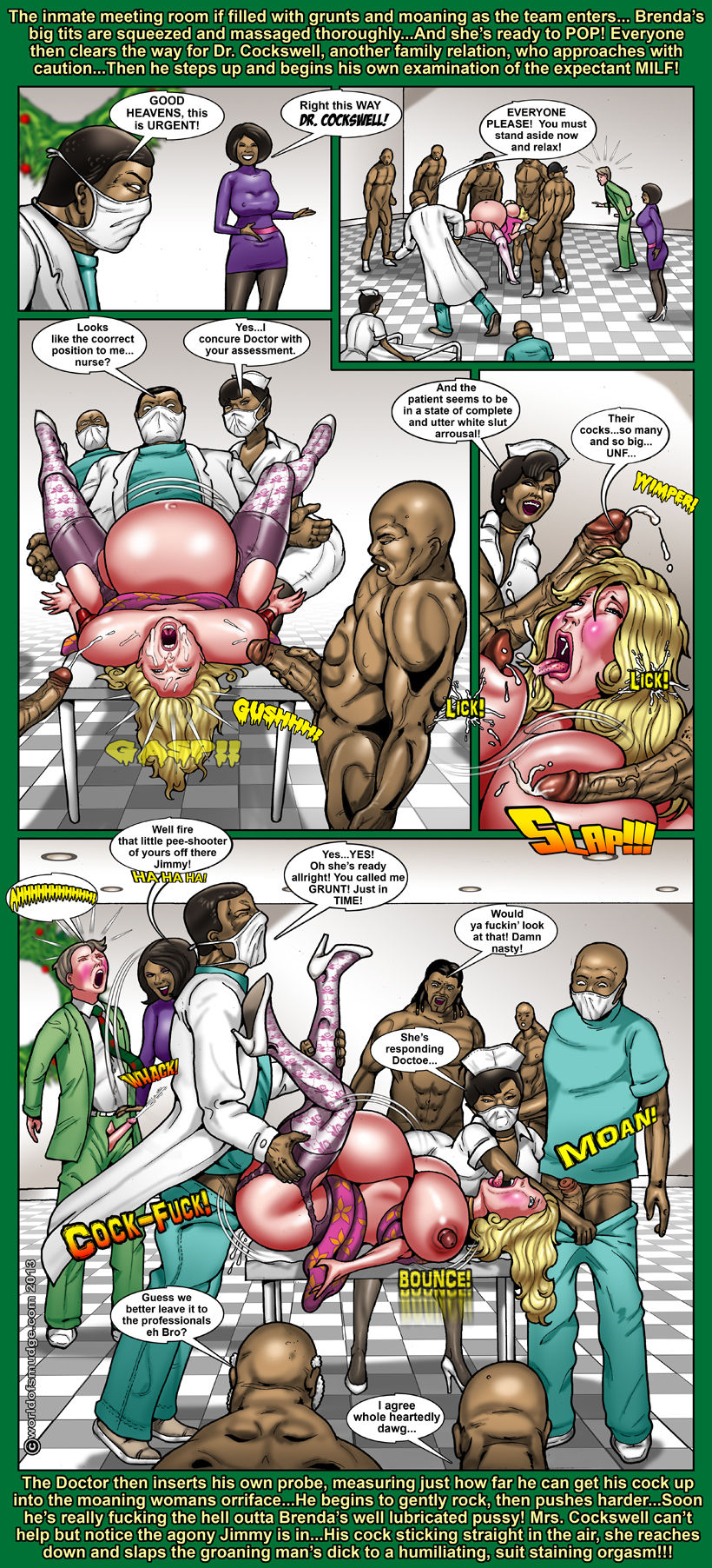 Big tit Brenda - Holiday Comix page 9 full