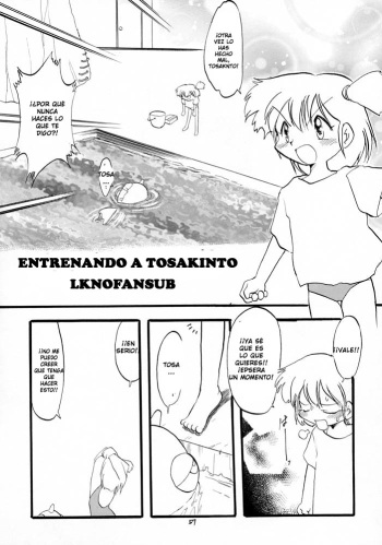 (C55) [Momo No Tsubomi] Torēningu tosakinto (Spanish) LKNOFansub cover