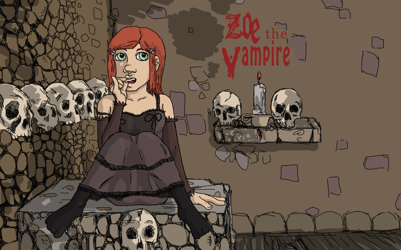 Zoe the Vampire page 1 full