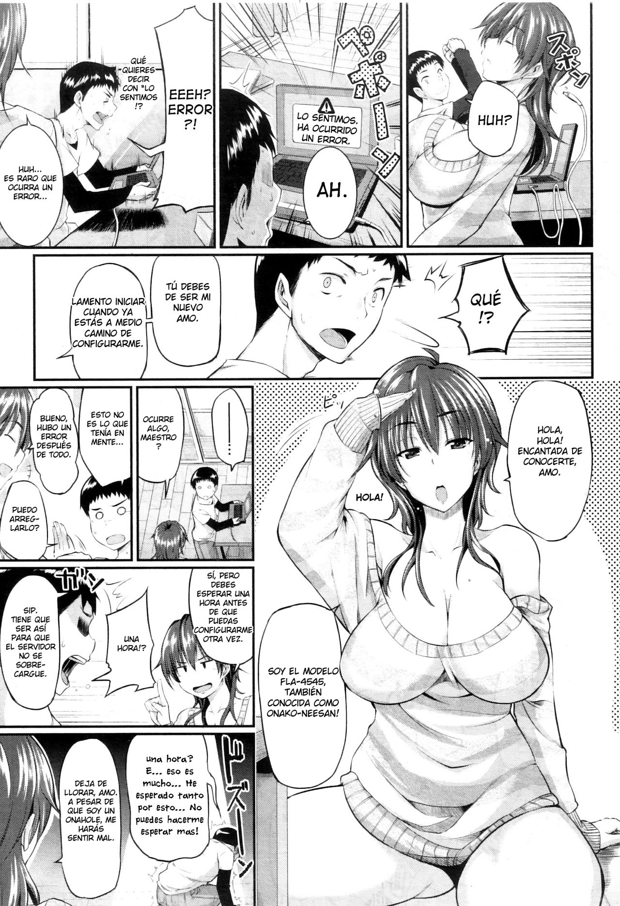 Onaho ni Honoji | Amando a una Onahole page 3 full