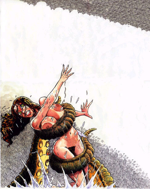 Cavewoman Augmented Erotica Pinup Gallery page 12 full