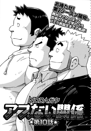 [Noda Gaku] Abunai Kankei Ch. 10 cover