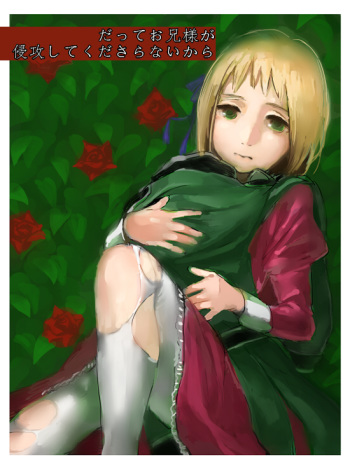 [APH (Candy/あめ)] Because your big brother from being invaded you please (Switzerland x Liechtenstein) cover