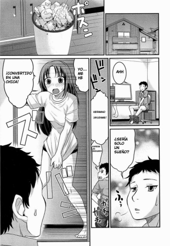 [Hanamaki Kaeru] Yousei-san ni Onegai!? | Please, Mister Fairy! (Nyotaika! Paradise 02) [Spanish] cover