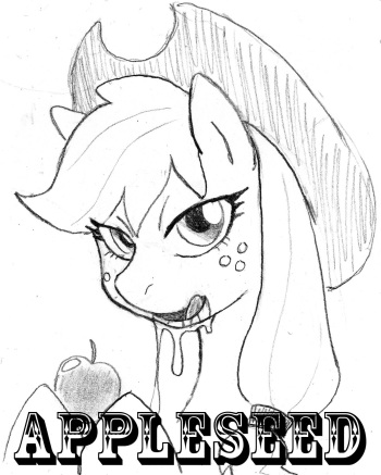 [DJ-black-n-white] Appleseed (My Little Pony: Friendship is Magic) cover