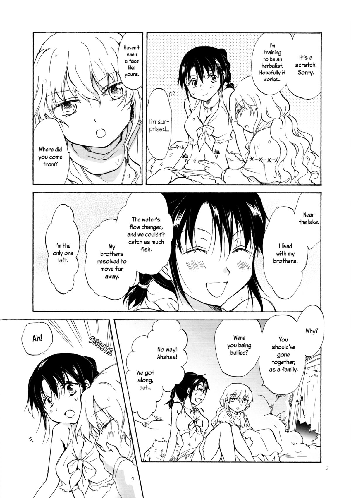 EARTH GIRLS  =TV & Yuri-ism= page 8 full