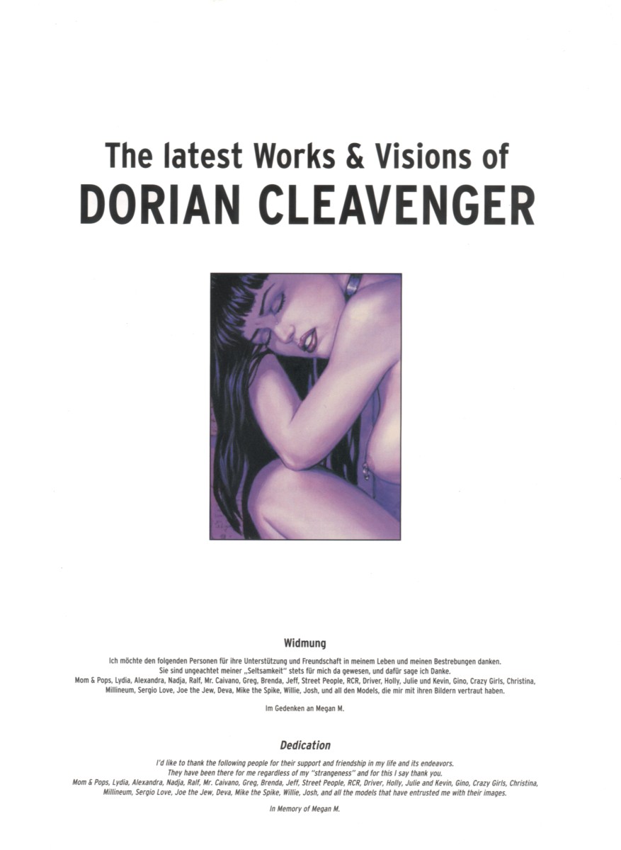 Art Fantastix №15 - The latest Works & Visions of Dorian Cleavenger page 2 full