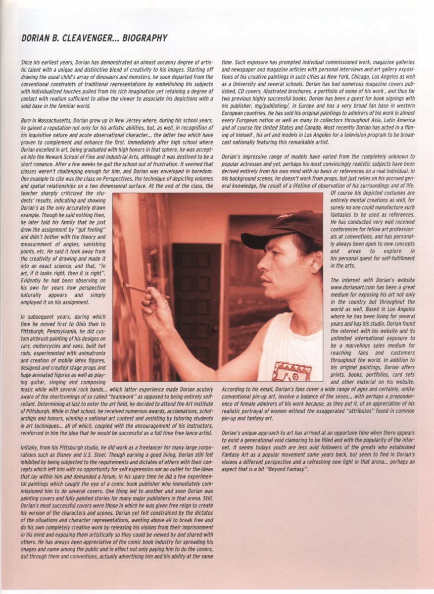 Art Fantastix №15 - The latest Works & Visions of Dorian Cleavenger page 5 full