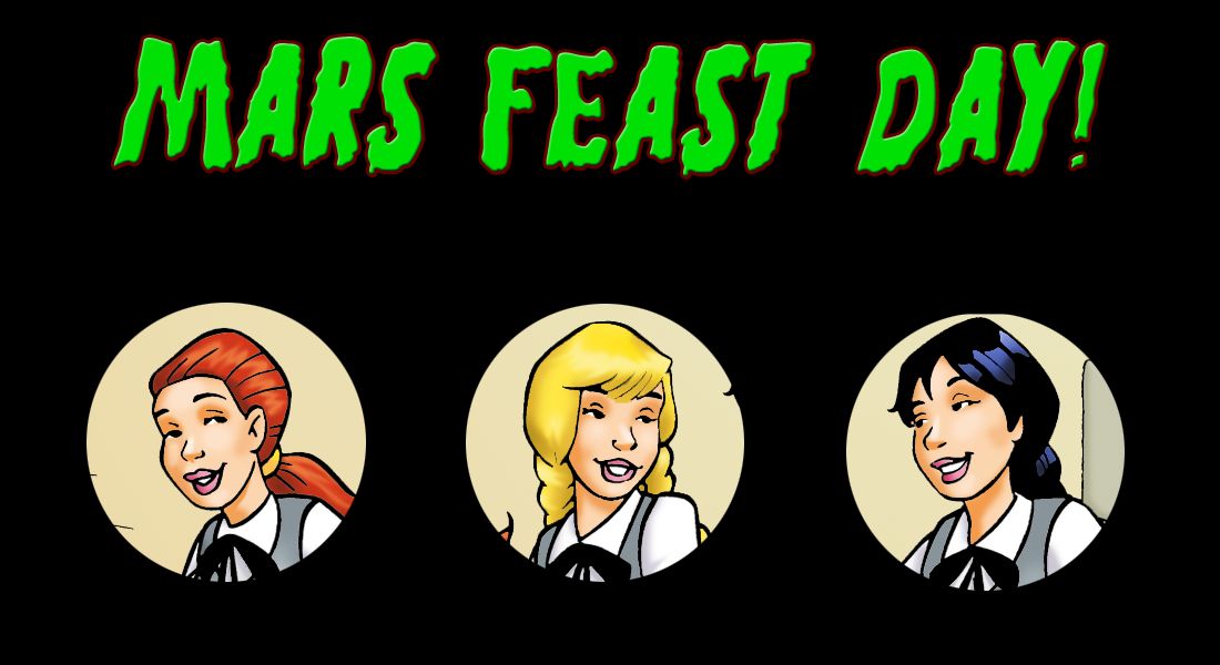Martian Family - Mars Feast Day page 1 full