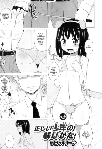 [Chinzuriina] Tadashii Shounen no Shitsukekata (Otokonoko Heaven Vol. 7) [English] [Mysterymeat3] cover