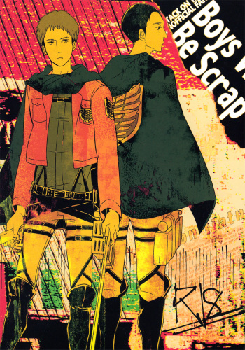 (Hekigai Chousa Haku) [DOBON (MiN)] Boys Will Be Scrap (Shingeki no Kyojin) cover