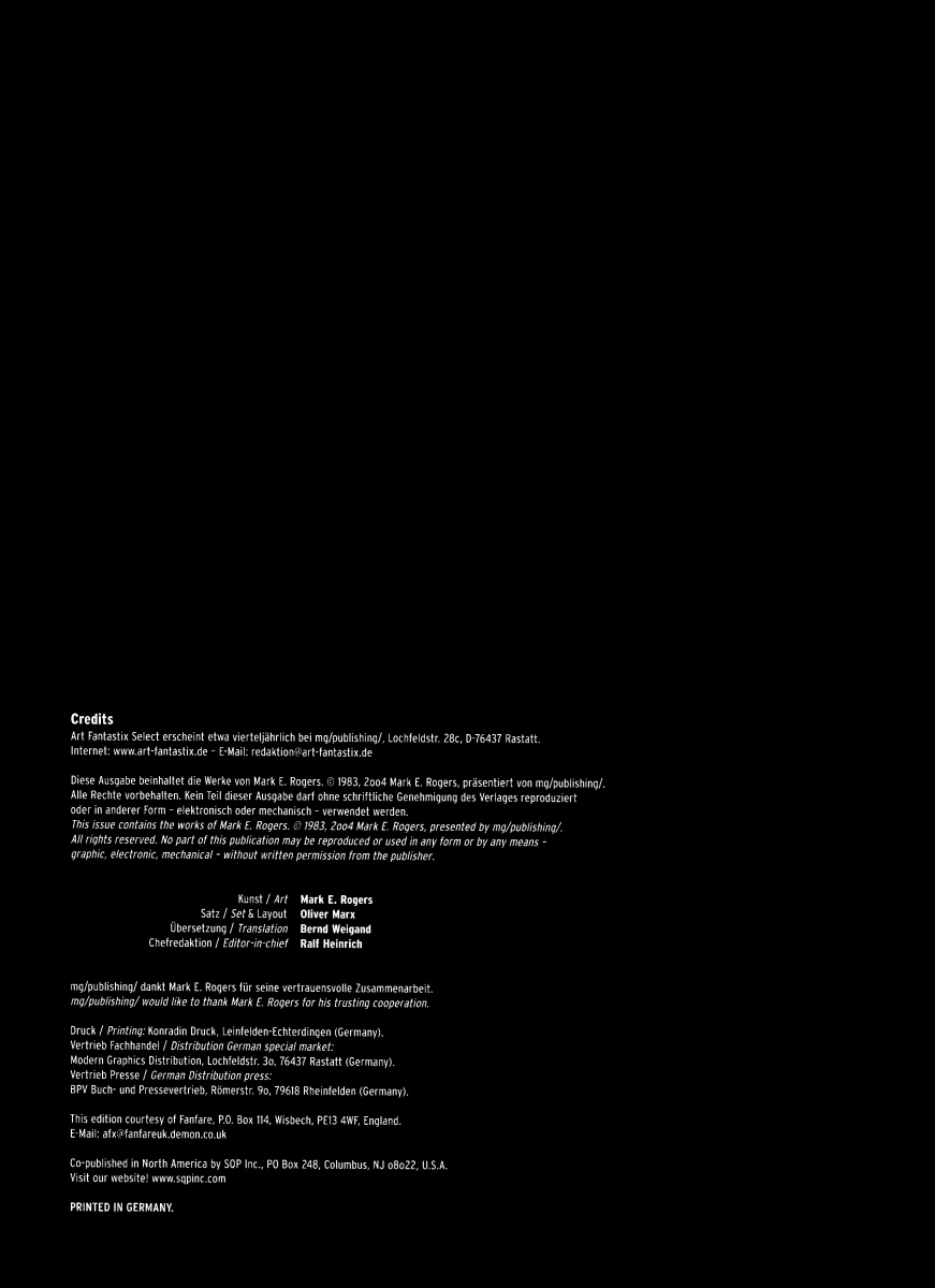 Art Fantastix Select №10 - Mark E. Rogers page 3 full