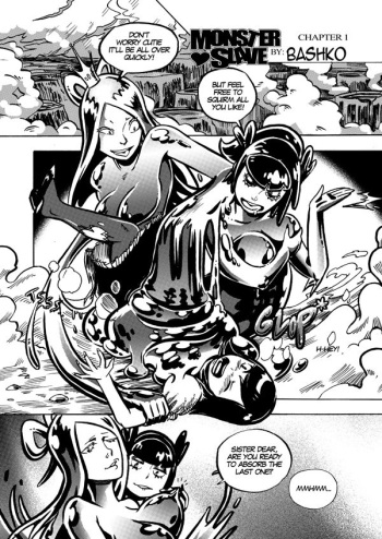 [Bashko] Monster ❤ Slave Ch. 1 cover