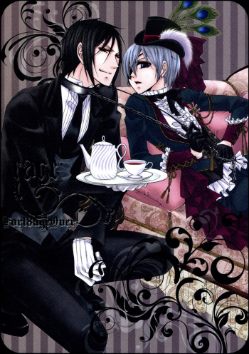 [Pink Kitten (Naokichi.)] Cage (Black Butler) [English] [Devil Castle] cover