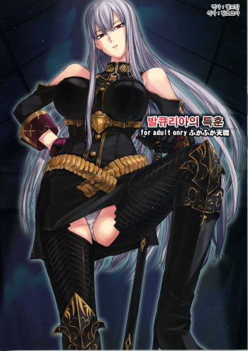 (C78) [FukaFuka Tenshoku (Popuran)] Valkyria no Tokkun (Valkyria Chronicles) [Korean] cover