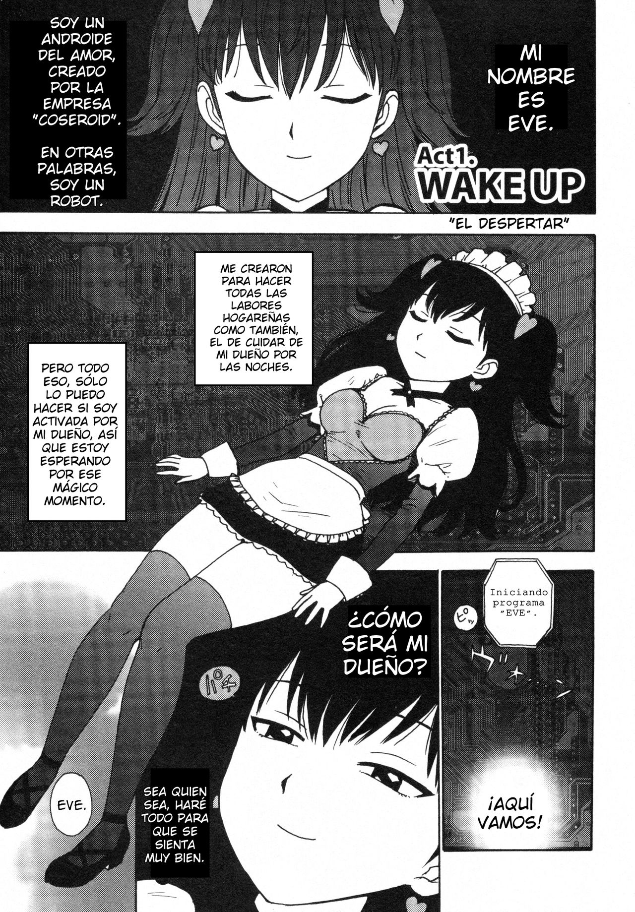 Eve to Love - Eve and Love, The Mechanical sweethearts. Ch. 1-13 page 8 full