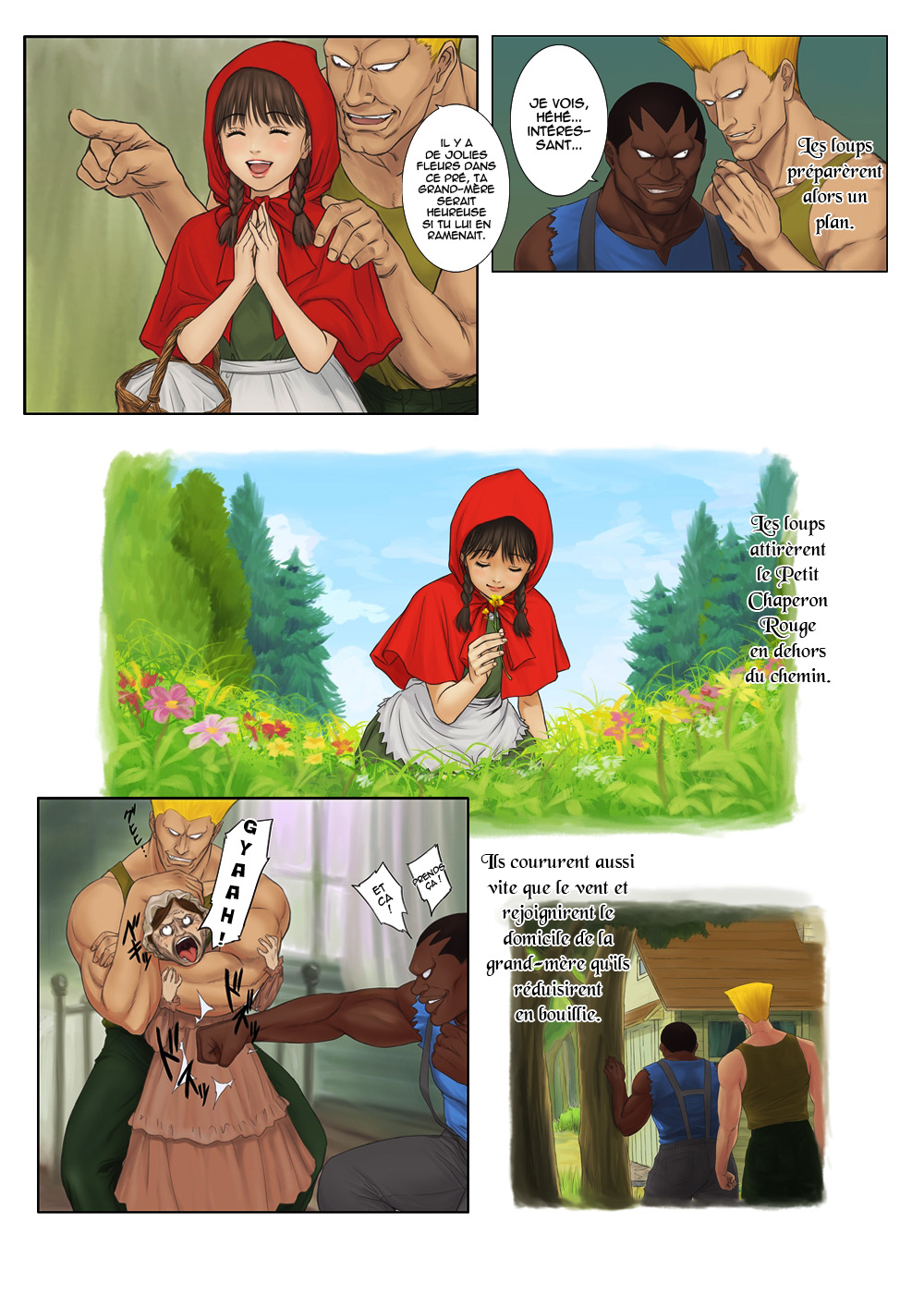 Livre d'Images Pour Adultes Du Petit Chaperon Rouge page 4 full