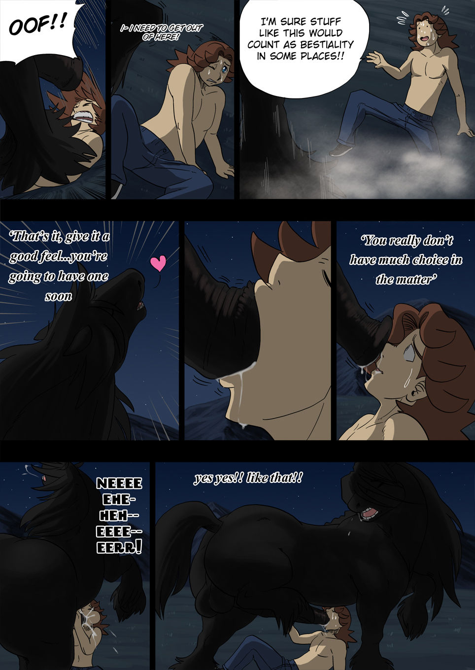 Night of the WereStallion  WIP page 11 full