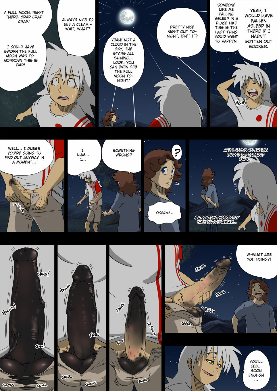 Night of the WereStallion  WIP page 3 full