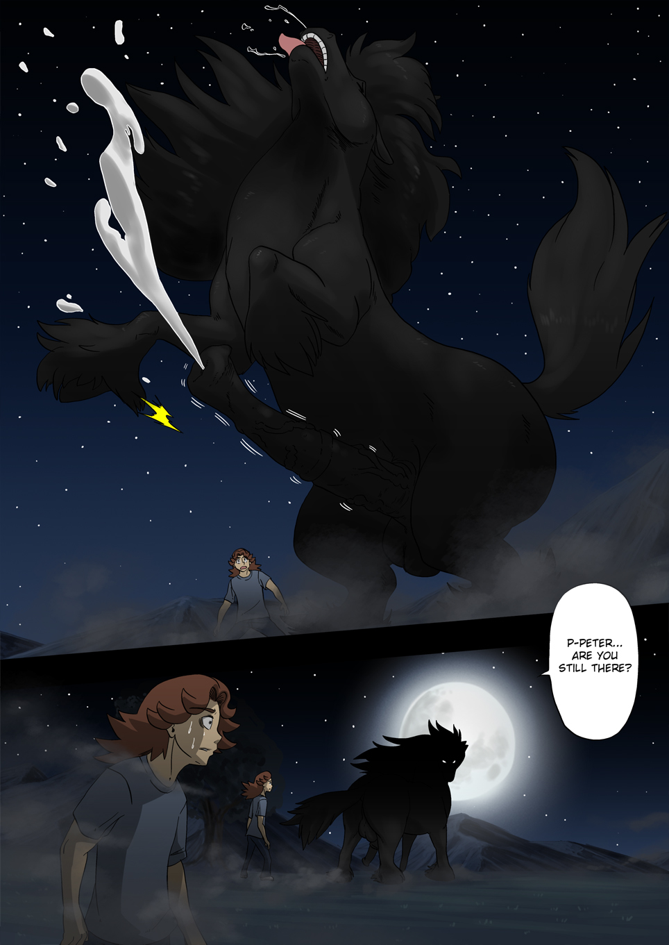 Night of the WereStallion  WIP page 8 full