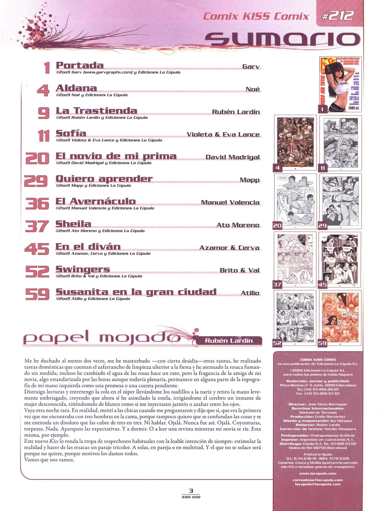 Kiss Comix # 212 page 3 full