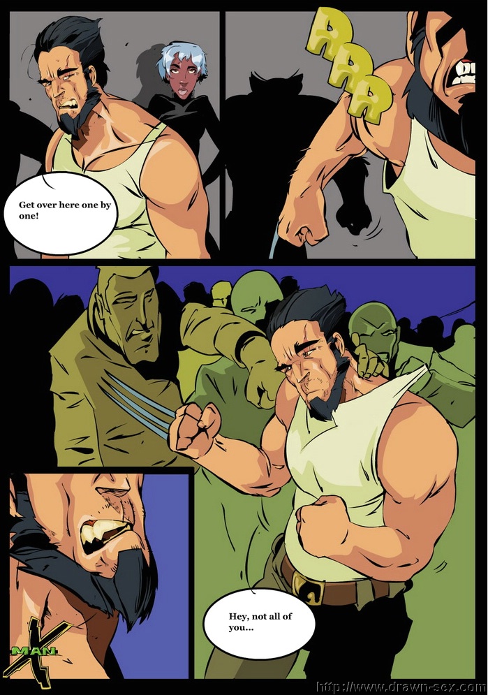 X-MEN page 4 full
