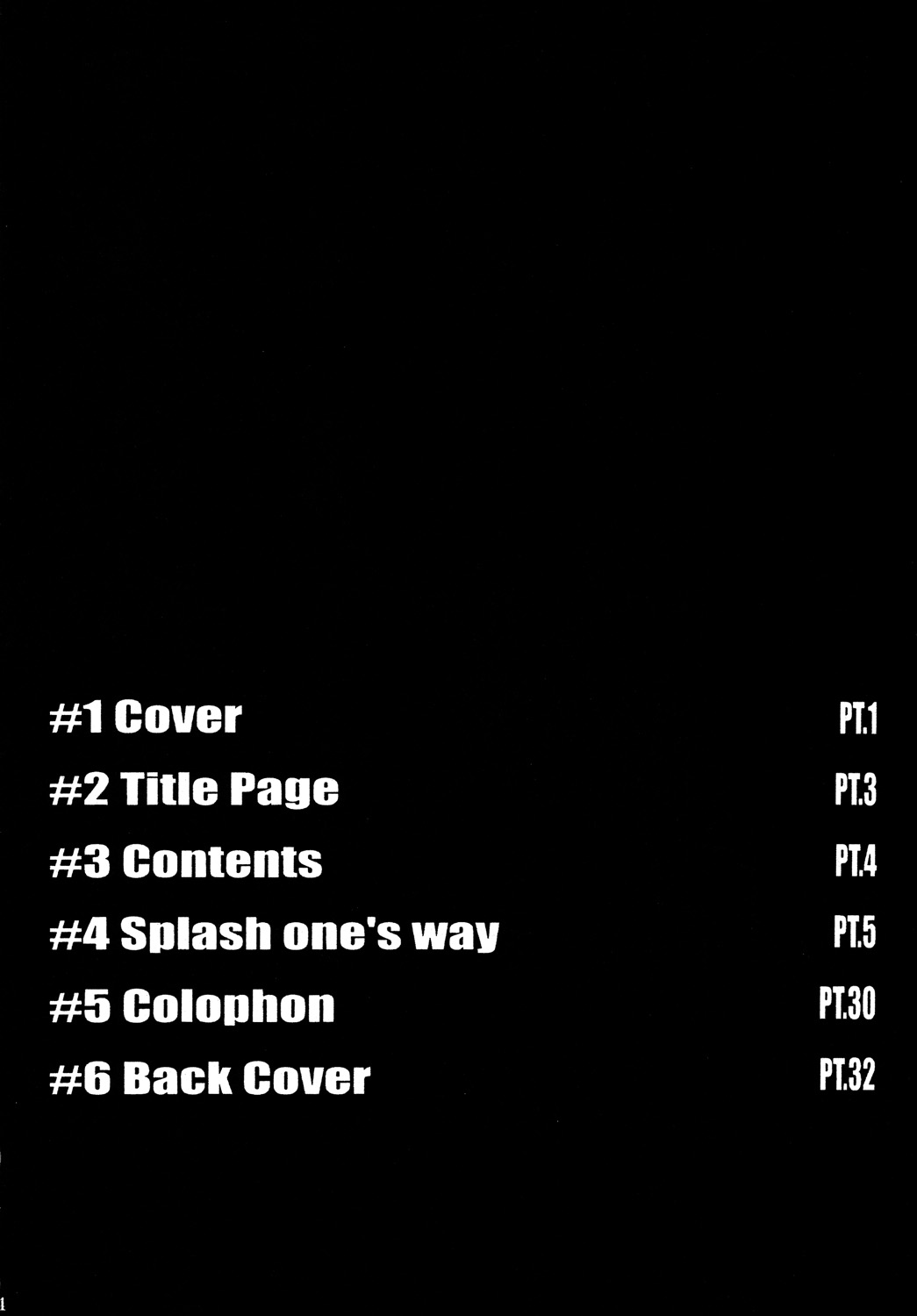 ZONE 48 ~Splash one's way~ page 3 full