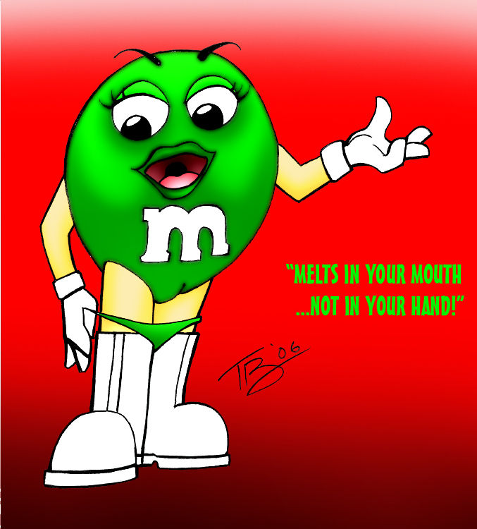 M&Ms mascots page 8 full
