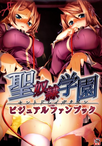 [Liquid (Hikage Eiji)] Saint Dorei Gakuen Visual Fan Book cover