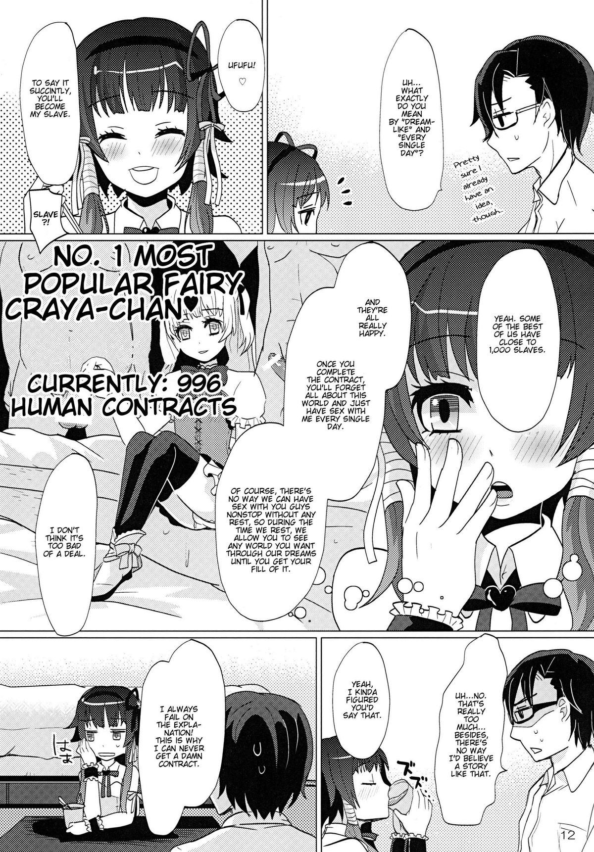 Aruhi Onaka o Sukaseta Shounen Yousei Sylphie o Hirottara page 11 full