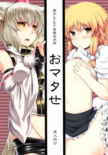 (C81) [Juuryoku Dou, Tenrake Chaya (Lockhart, Ahru)] Sumata Goudoushi Omatase (Touhou Project) cover